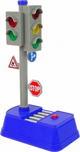 Функционален светофар със светлини и звуци