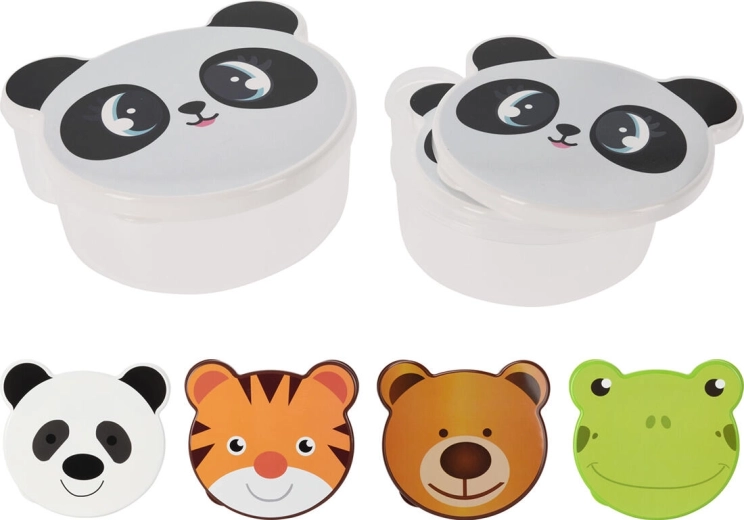 Cheerful animal motifs