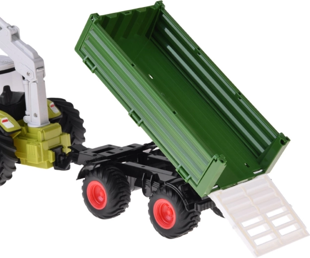 Отделящо се ремарке с типер и бордове