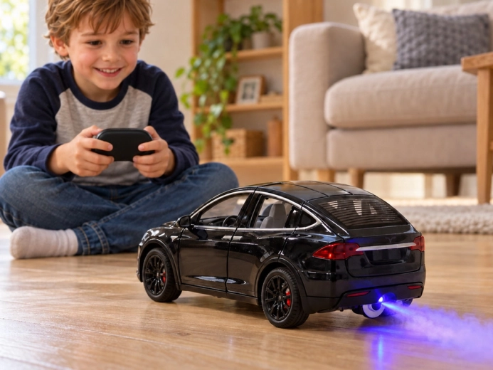 LED lighting and smoke effect