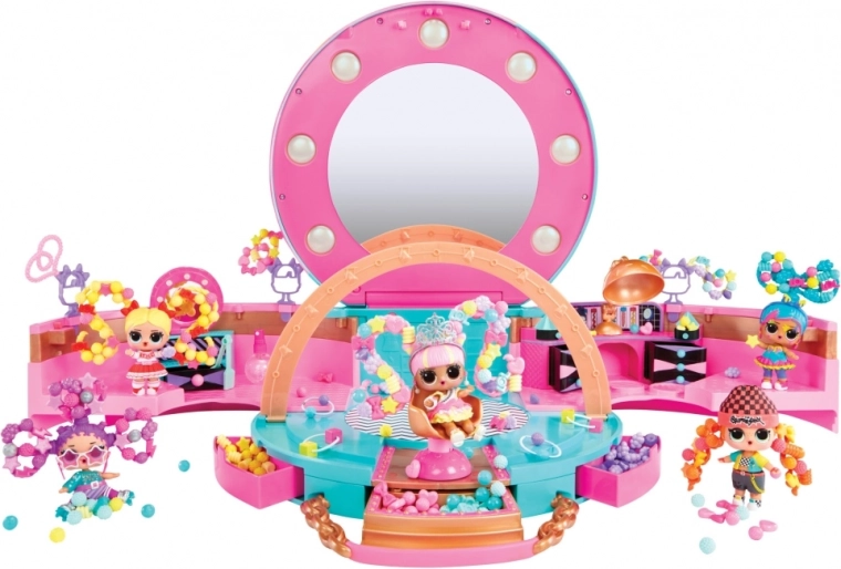 Creative hairstyling salon with beads L.O.L. SURPRISE