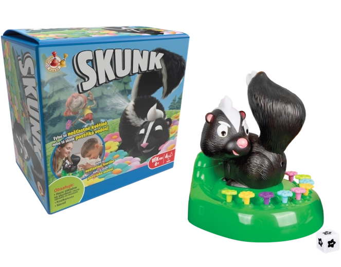 Studo Games Skunk – семейна игра със зар и изненада