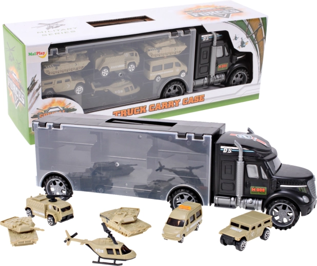 Truck with military vehicles - 1 piece