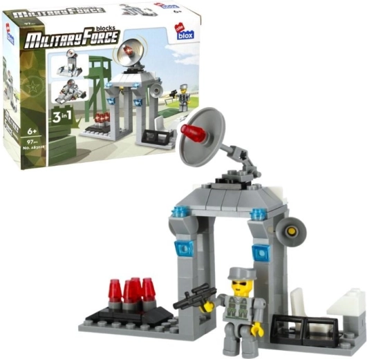 Конструктор AlleBlox Military 3в1, 97 части