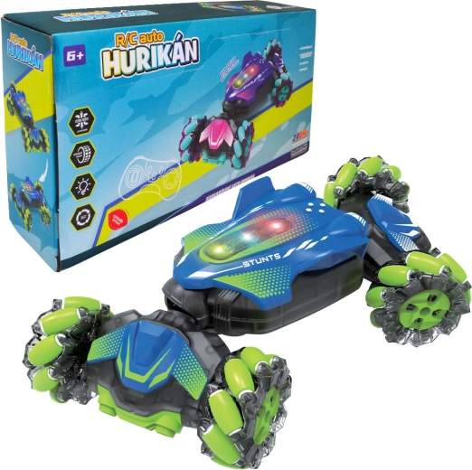 RC кола Hurikán – акробатична с LED и 2,4 GHz