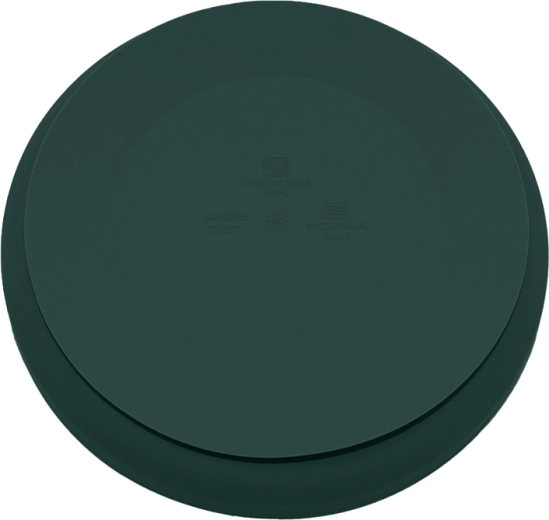Plate with suction base and safe material