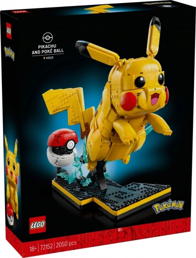 LEGO Pokémon Пикачу и Покебол – колекционерски модел