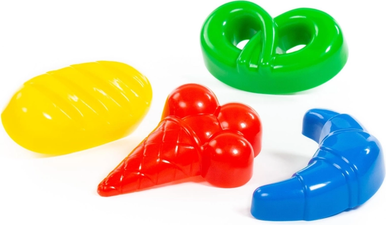 Colorful and durable plastic design