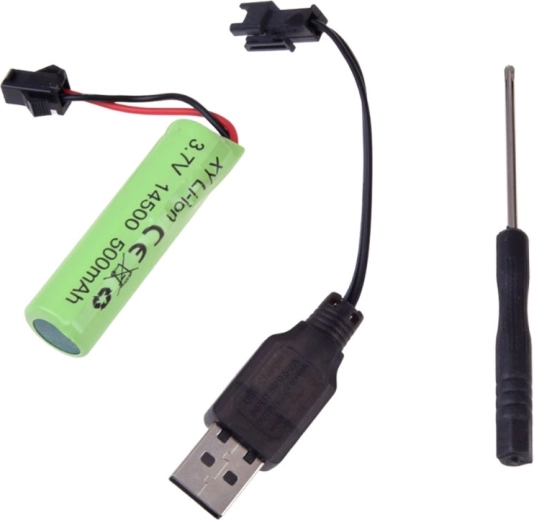Презареждаема батерия 3,7 V с USB кабел