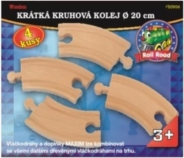 Maxim short circular track 4 pcs
