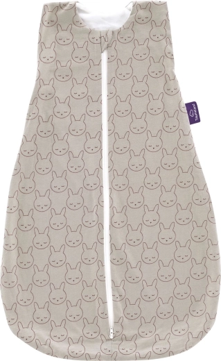 Träumeland Liebmich summer sleeping bag cuddly bunny green 110 cm
