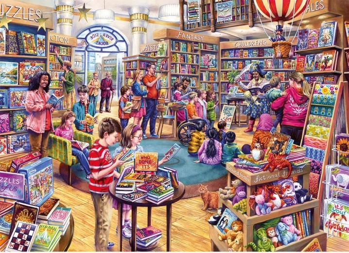 Gibsons puzzle Page Turners 1000 pieces
