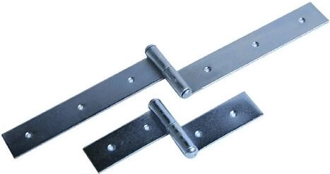 Double-arm hinge 80 mm metal