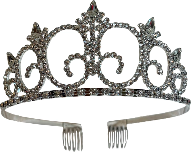 Розова диадема Diamond Queen
