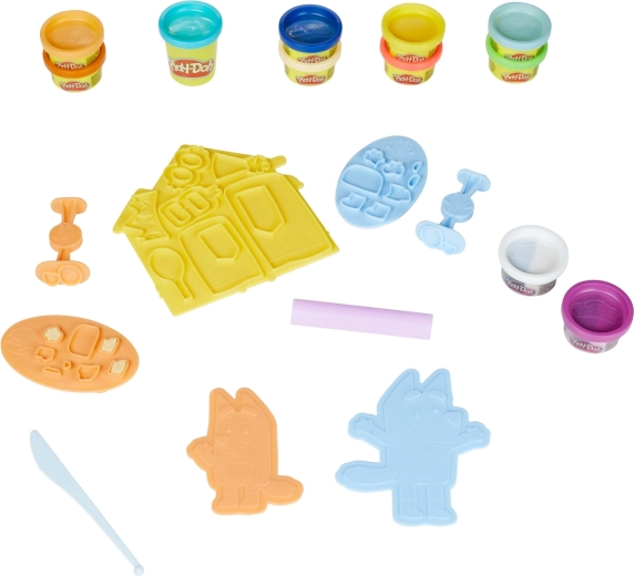11 Play-Doh tubs in bright colors