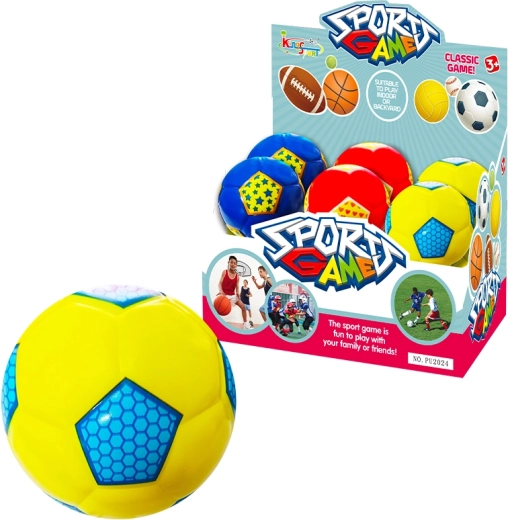 Football ball 12.5 cm (soft PU foam) SPARKYS
