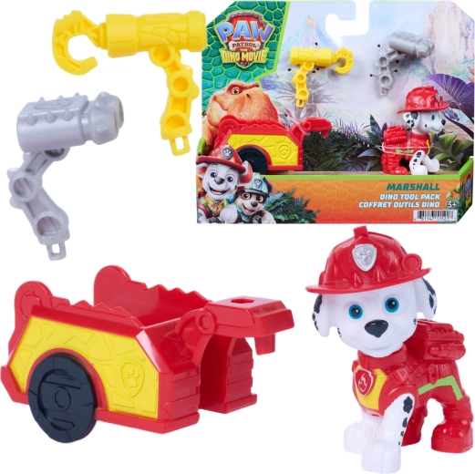 Spin Master PAW Patrol Dino Movie Marshall – figure with trailer and accessories
