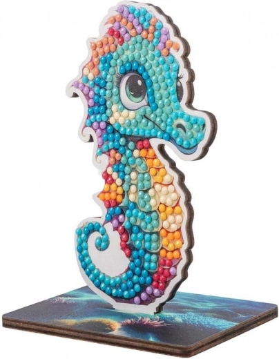 CRYSTAL ART Диамантено рисуване Морско конче