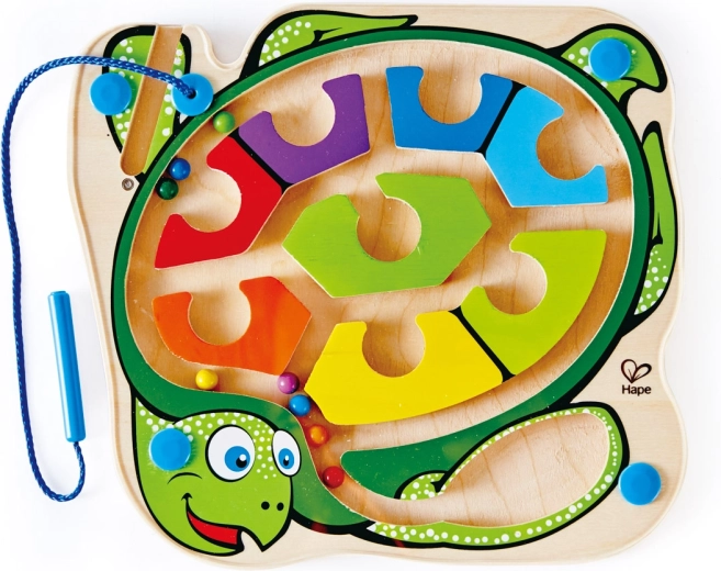 Magnetic Maze with Balls Sea Turtle