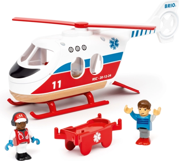 BRIO World спасителен хеликоптер