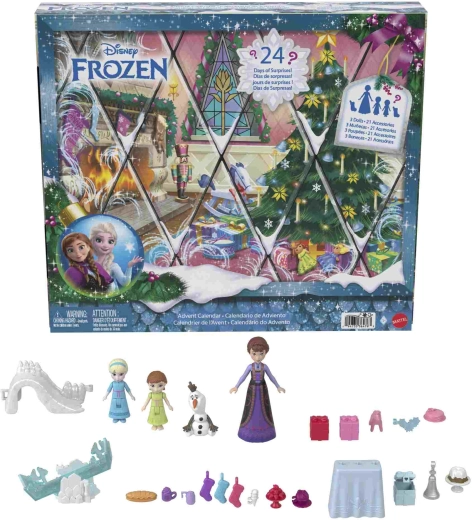 Frozen Advent Calendar with Mini Dolls