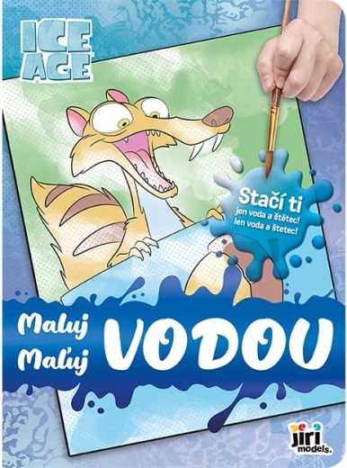 Paint with Water Ice Age – Magic Coloring Book