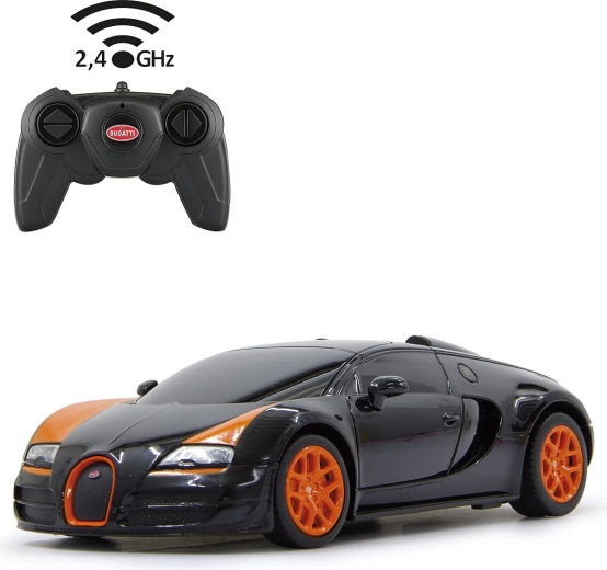 RC автомобил Bugatti Grand Sport Vitesse 1:24, черен