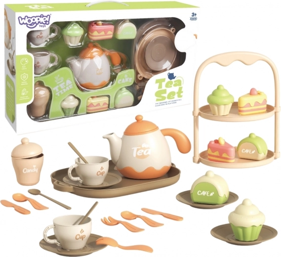 Woopie детски комплект за чай и десерти 25 части