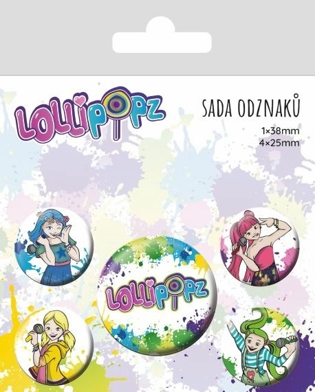 Комплект значки Lollipopz