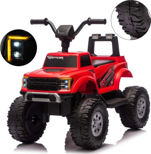 Electric ride-on car Milly Mally Ford F-150 Raptor red