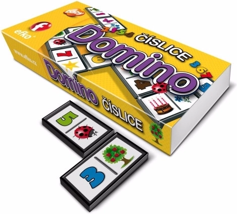 Domino Numbers – children's board game