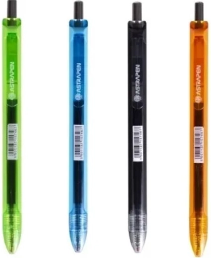 Ballpoint Pen ASTRA Stripes, 0.7 mm, assorted colors