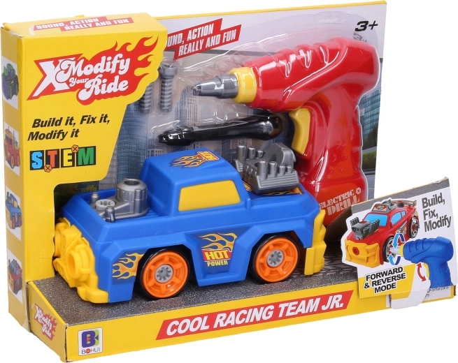 Build-and-Screw Truck with Screwdriver, 19 cm