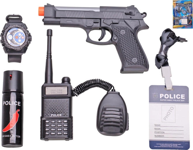 Police Set - 5 Pieces