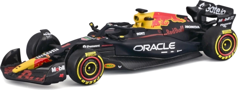 Модел на Bburago Формула 1 Oracle Red Bull Racing RB21 2025 Max Verstappen 1:64