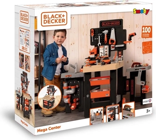 Голяма работилница Smoby Black+Decker
