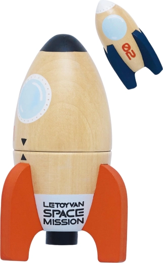 Дървен комплект ракети Space Mission Le Toy Van