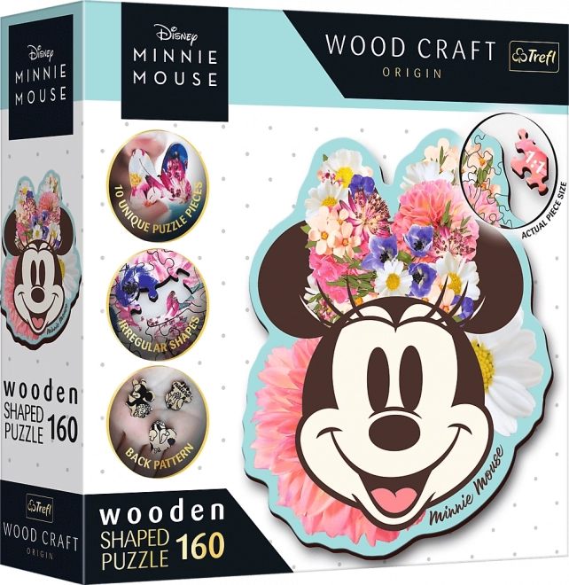 Дървен пъзел Minnie 160 части