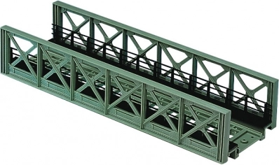Roco box girder bridge H0 single-track plastic model 1:87