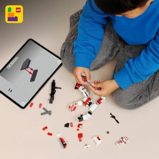Сглобяване с поддръжка от приложението LEGO Builder
