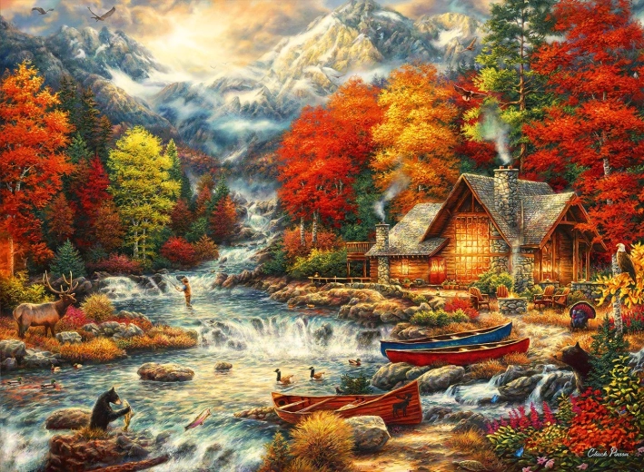 BLUEBIRD Puzzle Treasures of the Wilderness 3000 pieces