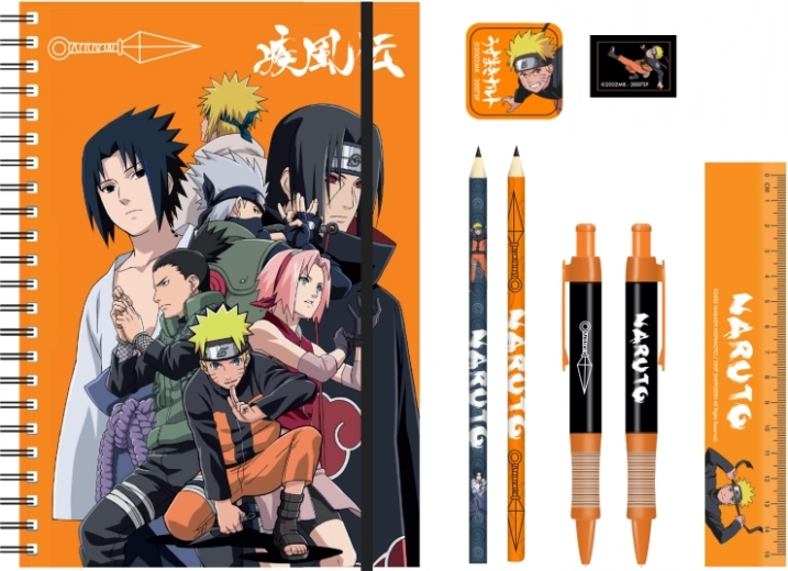 Училищен комплект Naruto A4