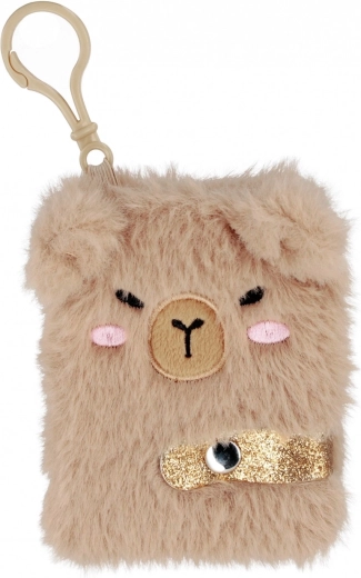 Soft plush cover with a Capybara design