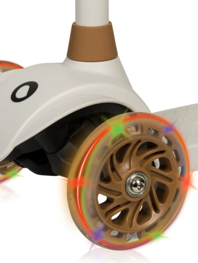 LED wheels without batteries