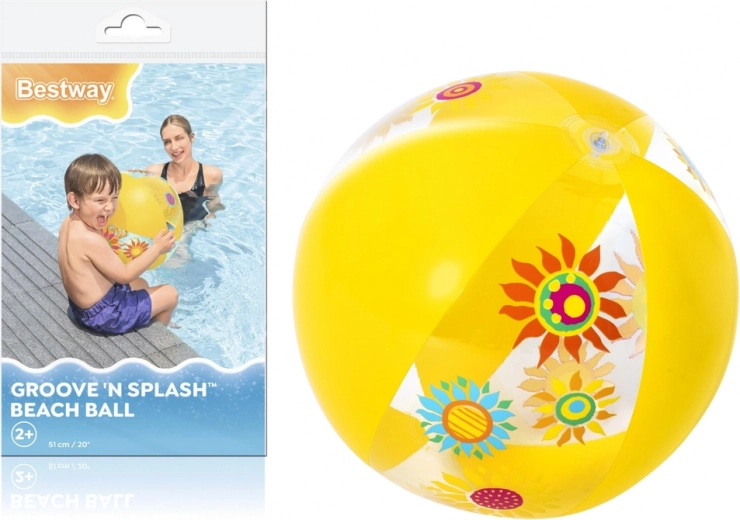 Inflatable Ball Yellow 51 cm Bestway