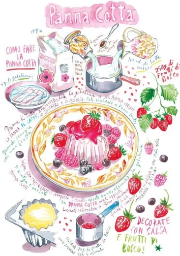 Puzzle Panna Cotta 1000 pieces MAGNOLIA