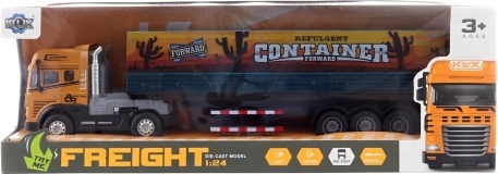 battery-powered truck metal and plastic with lights and sounds