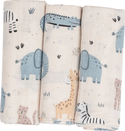 Bubaba by FreeON cloth diapers beige safari - 3 pcs