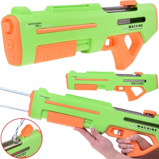 Electric Water Gun with Double Nozzle