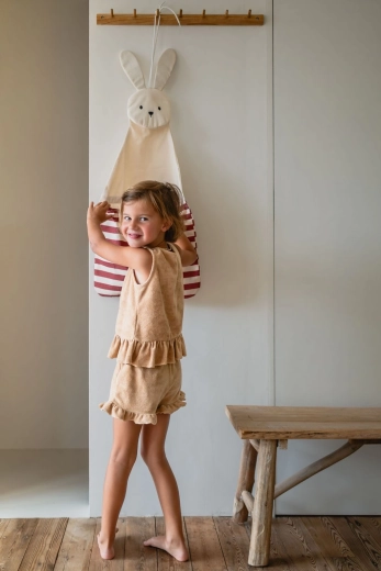 A wall organizer kids enjoy
